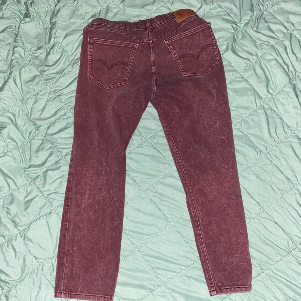 Levi’s Maroon Jeans 32/30